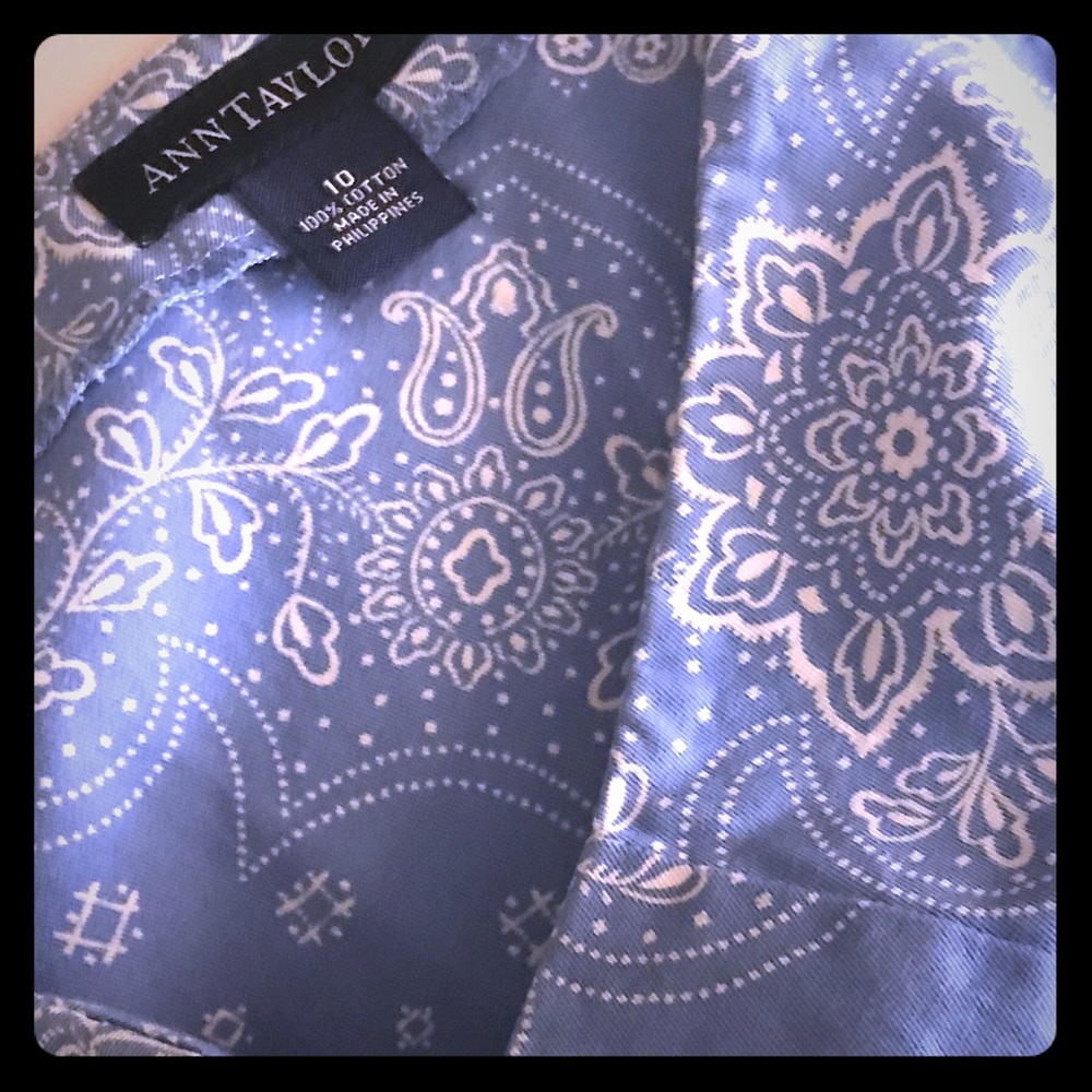 Ann Taylor cotton skirt